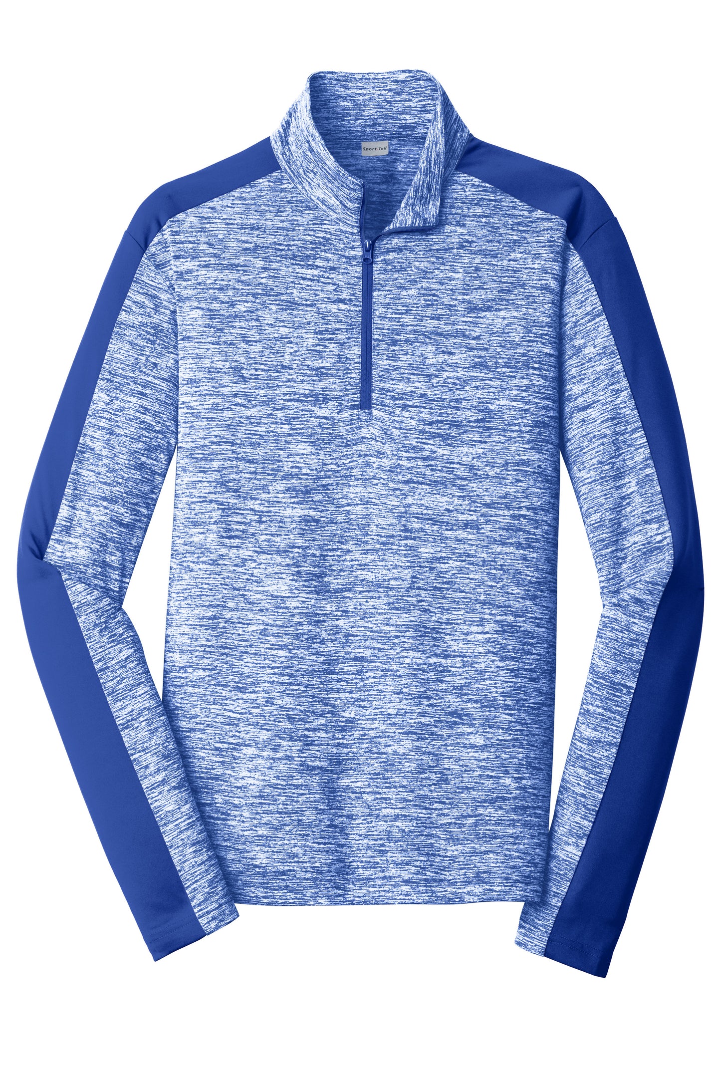 Sport-Tek PosiCharge Electric Heather Colorblock 1/4-Zip Pullover