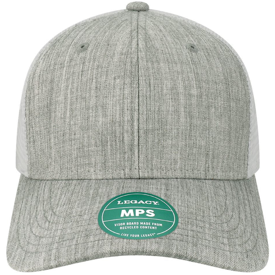 Melange Grey/ White