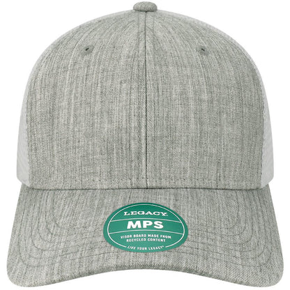 Melange Grey/ White