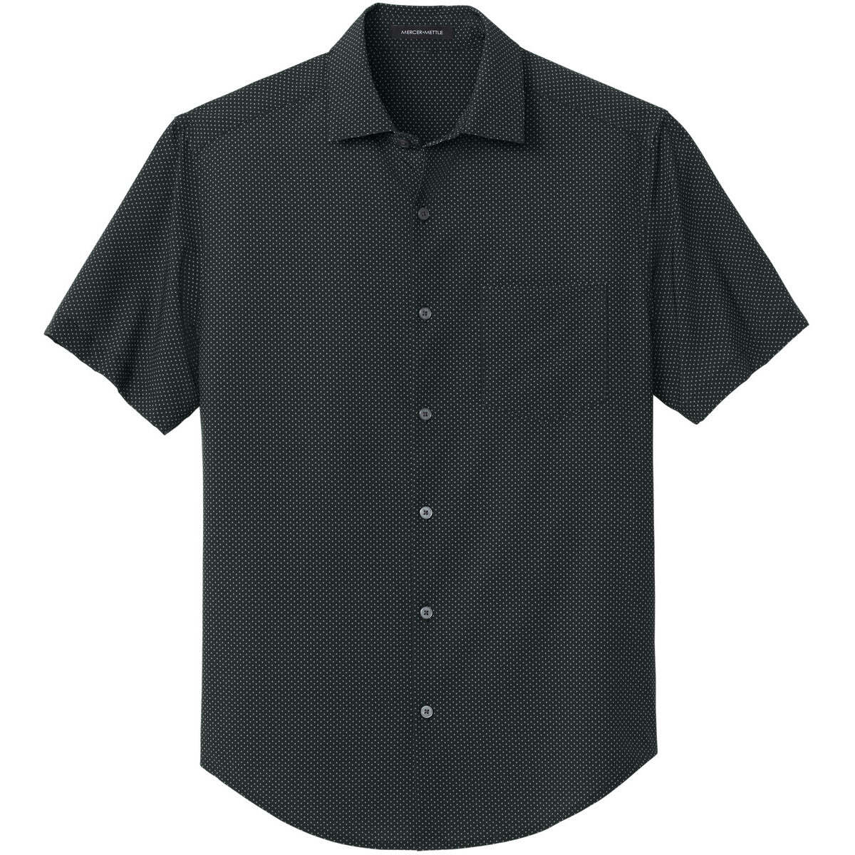Deep Black Triangle Print