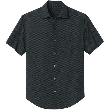 Deep Black Triangle Print