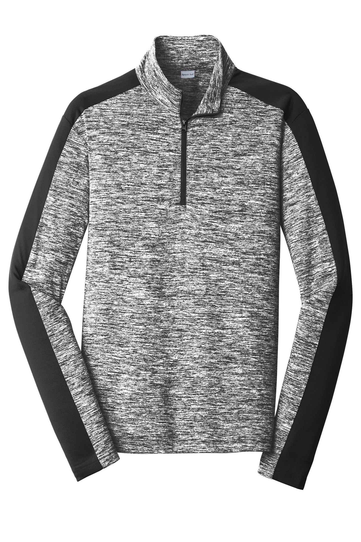 Sport-Tek PosiCharge Electric Heather Colorblock 1/4-Zip Pullover