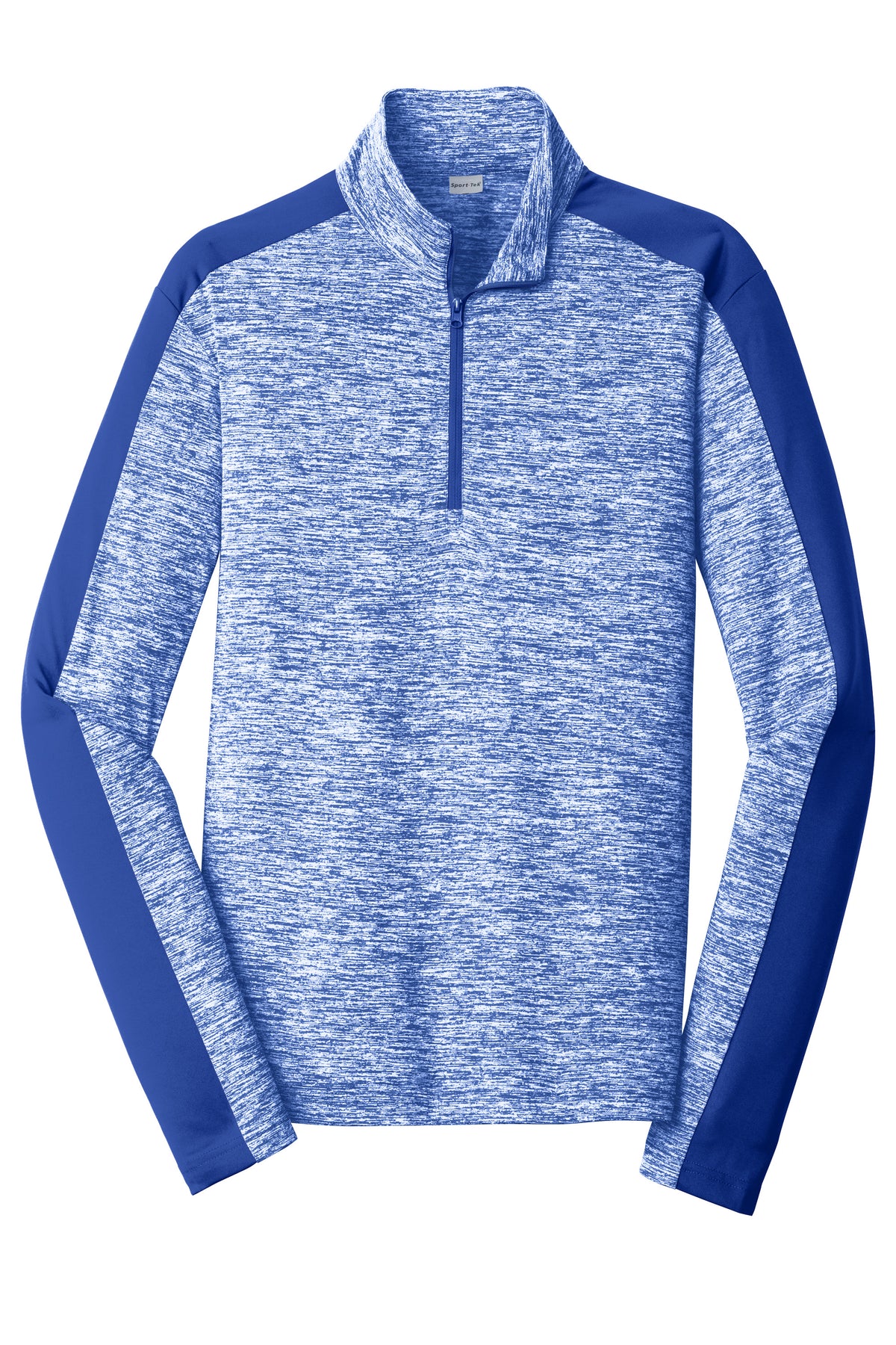 Sport-Tek PosiCharge Electric Heather Colorblock 1/4-Zip Pullover